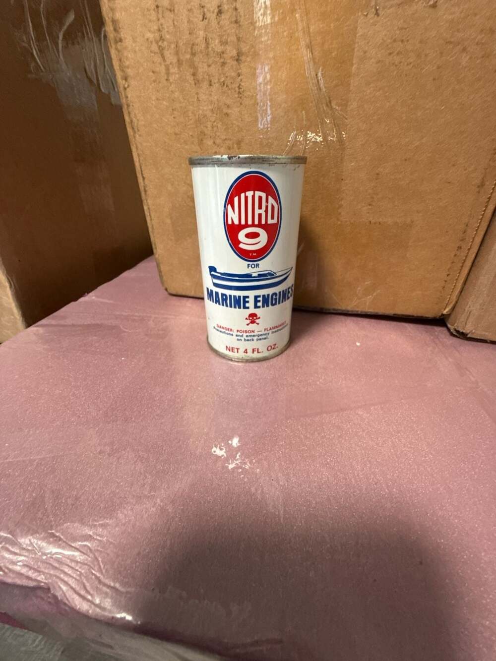 Nitro 9 Marine Engines Fuel Additive 4 Fl. Oz. Can